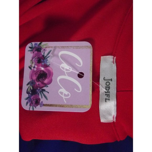 Red Jodiful Jacket with cuffed sleeves - Picture 2 of 2